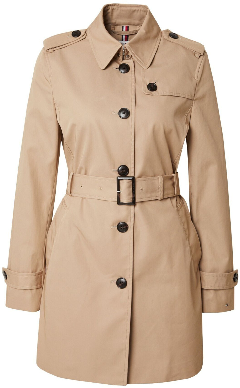 Tommy Hilfiger Heritage Single Breasted Trench Coat (WW0WW24966) beige