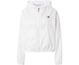 All white tommy hilfiger windbreaker sales