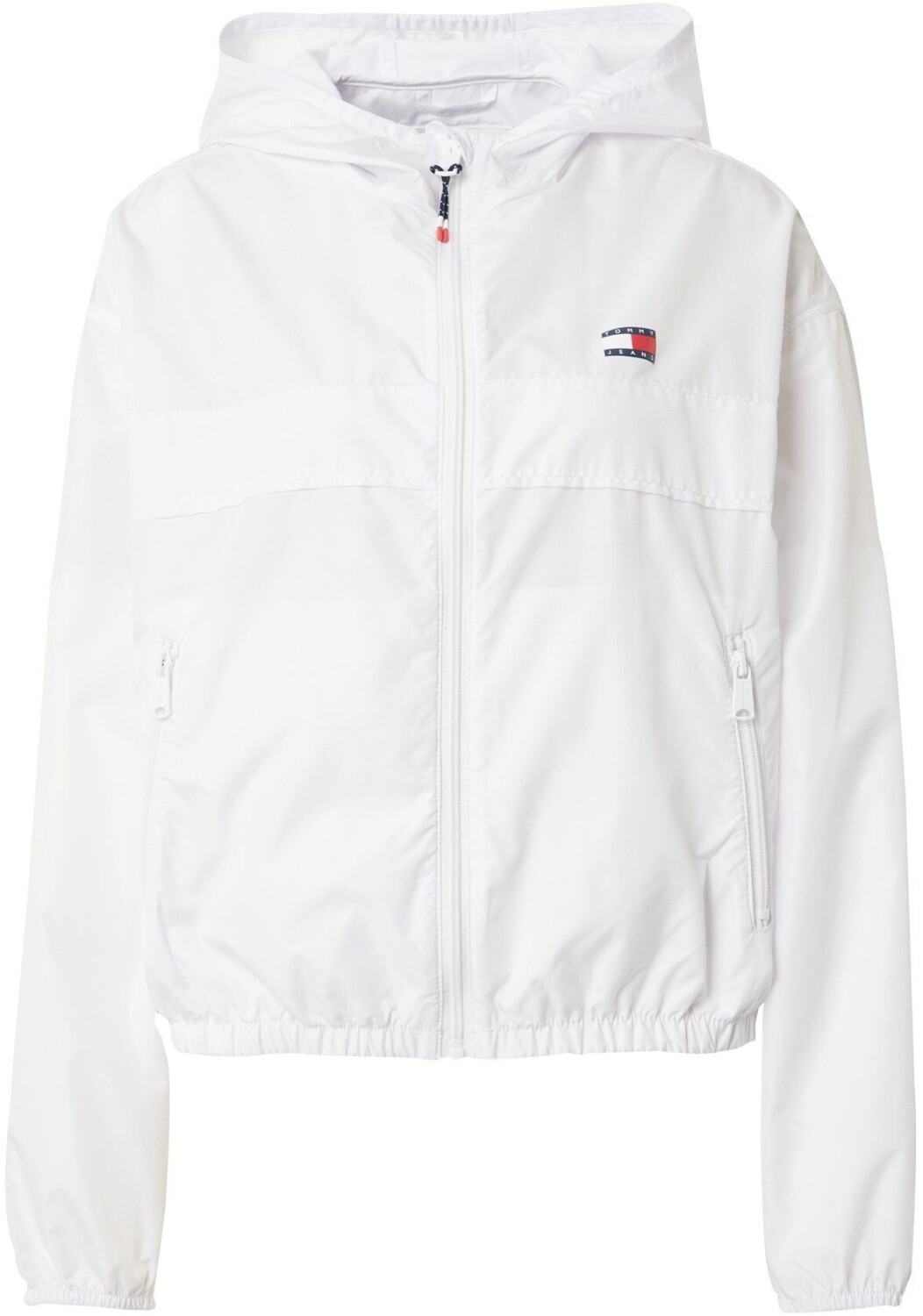 Tommy Hilfiger Chicago Windbreaker Hooded Jacket (DW0DW19302) white