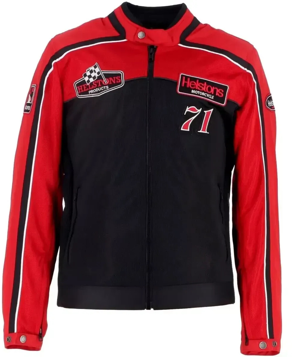 Helston's Blouson Formula Sport Air noir/rouge
