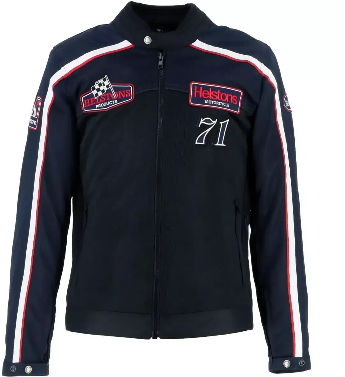 Helston's Blouson Formula Sport Air noir/bleu