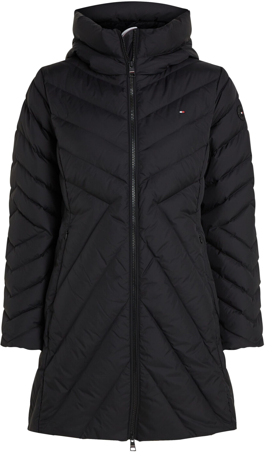 Tommy Hilfiger Chevron Padded Coat (WW0WW42622) black