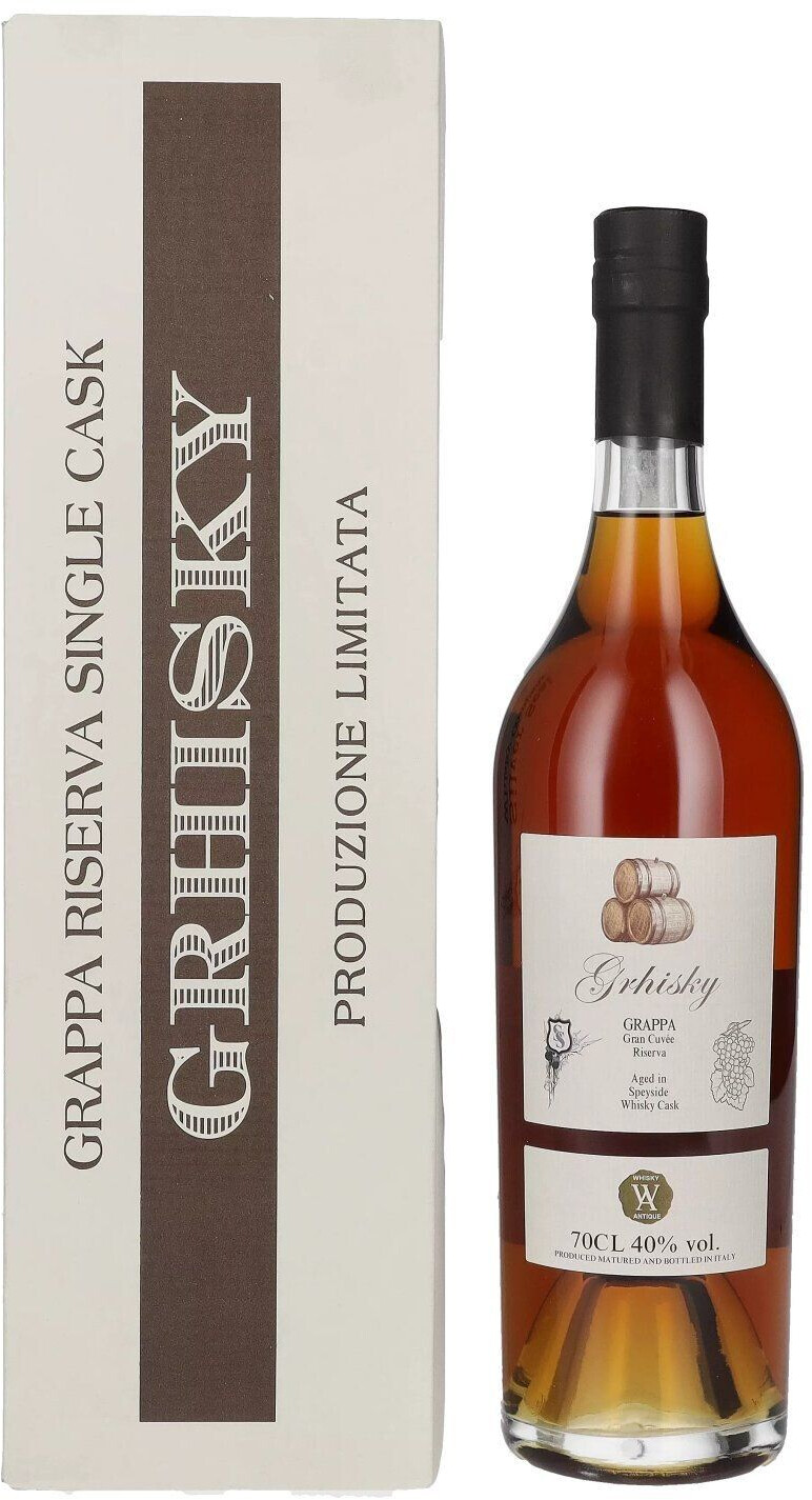 Silver Seal Grappa Riserva Single Speyside Whisky Cask 2023 0,7l 40%
