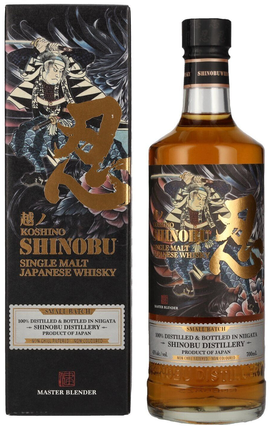 Helios The Koshi-No Shinobu 3 Years Old Small Batch Japanese Single Malt Whisky 0,7l 43%