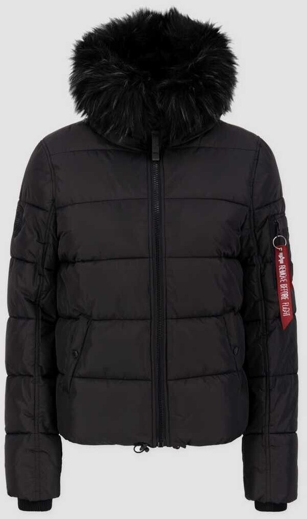 Alpha Industries Hooded Puffer Alpha Wmn (108004) black