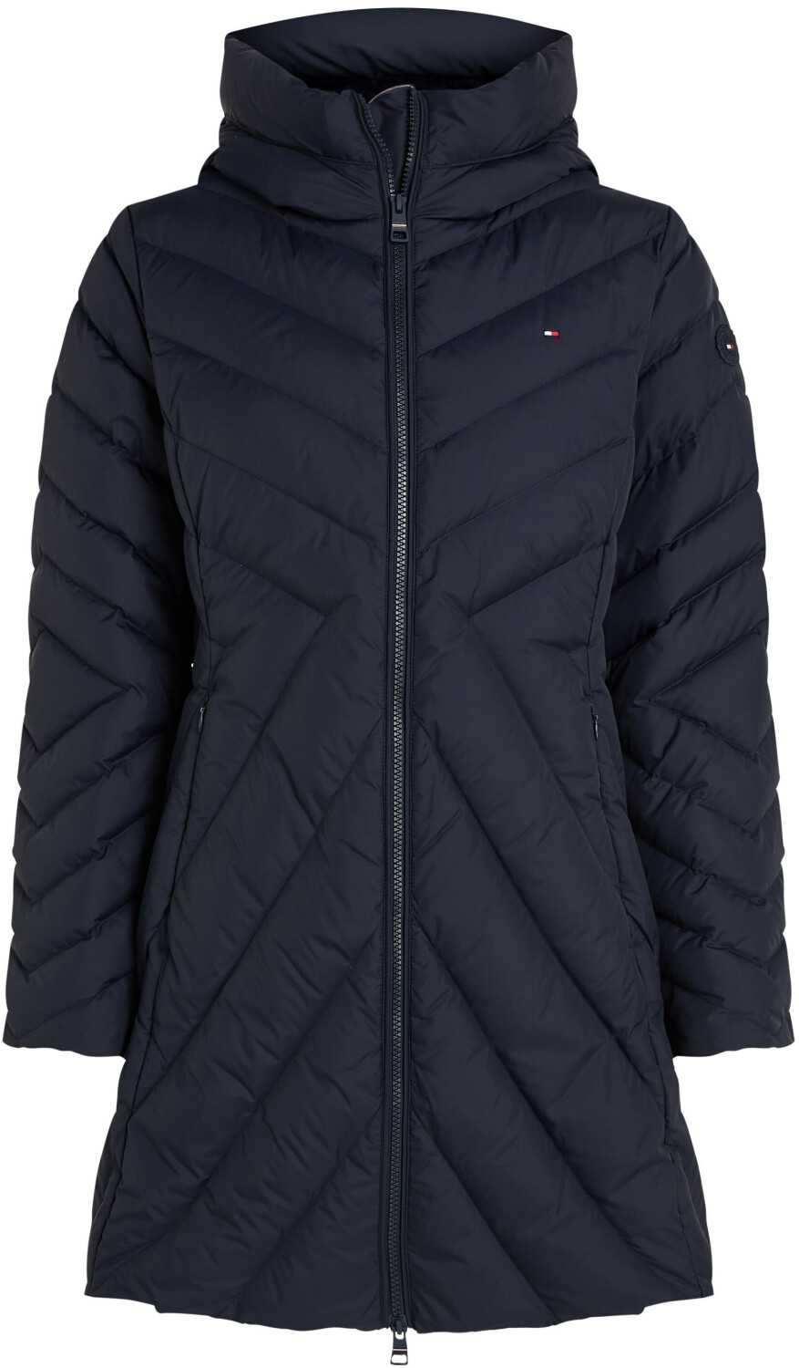 Tommy Hilfiger Chevron Padded Coat (WW0WW42622) desert sky