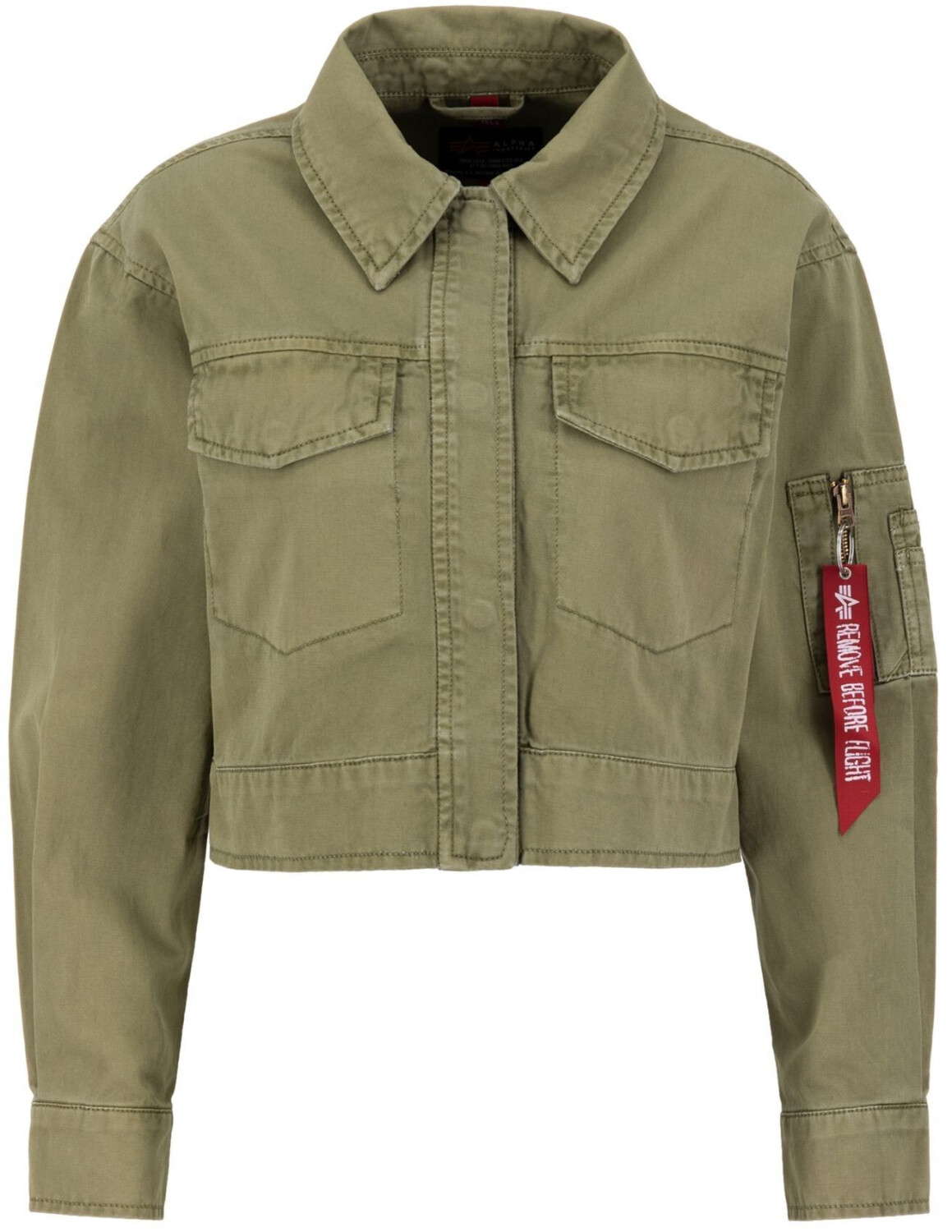 Alpha Industries Deck Jacket Cropped Wmn (136017) olive