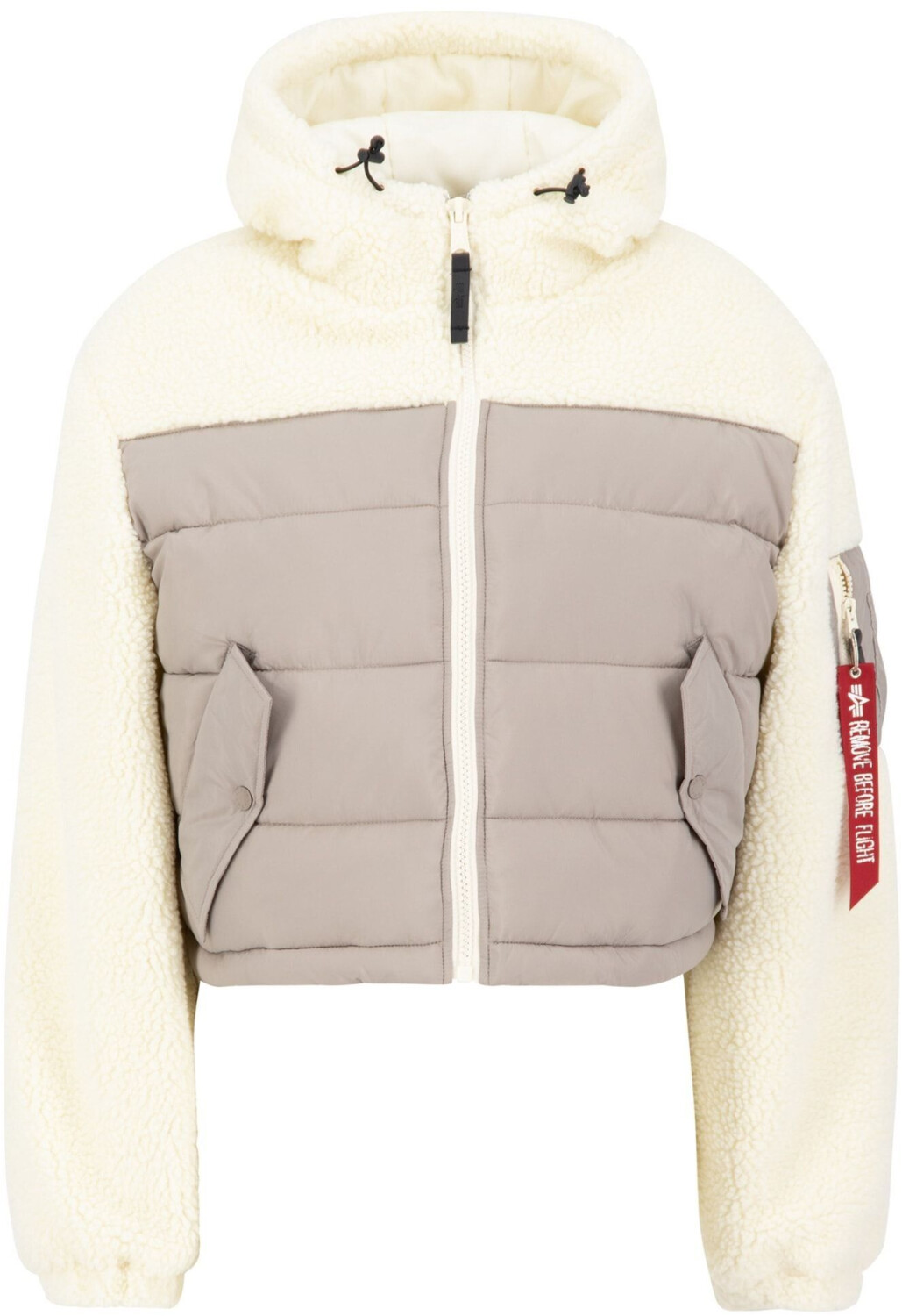 Alpha Industries Teddy Puffer Wmn (138001) vintage sand