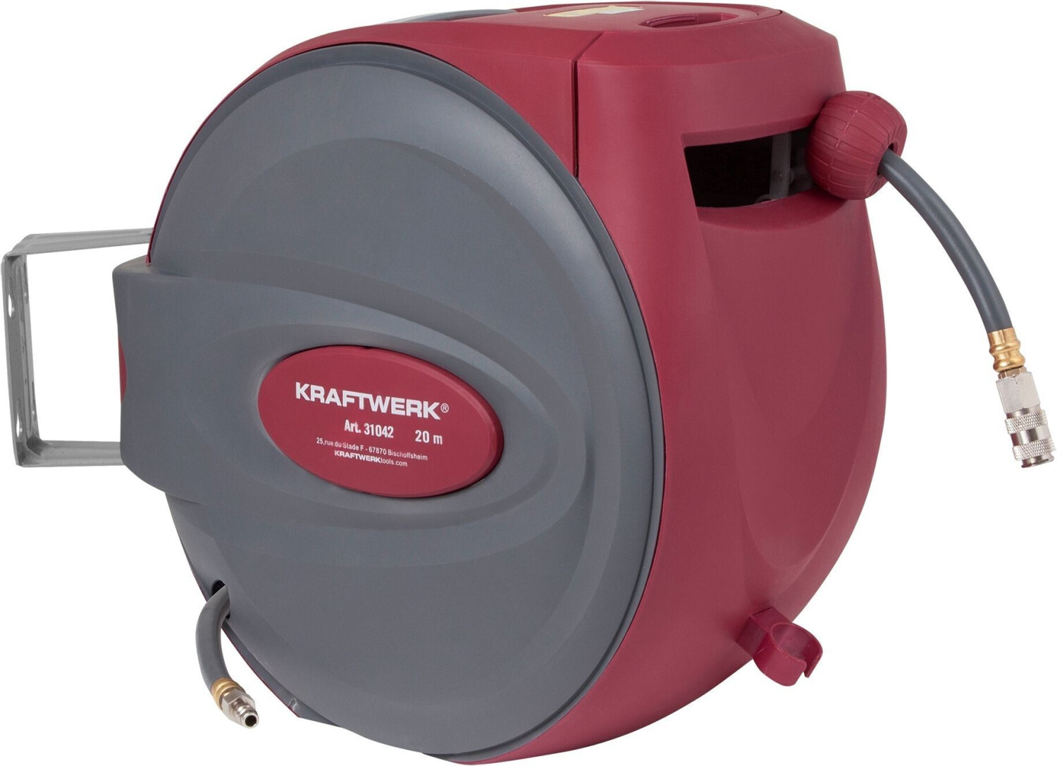 Kraftwerk Auto-Druckluft-Schlauchaufroller 31042