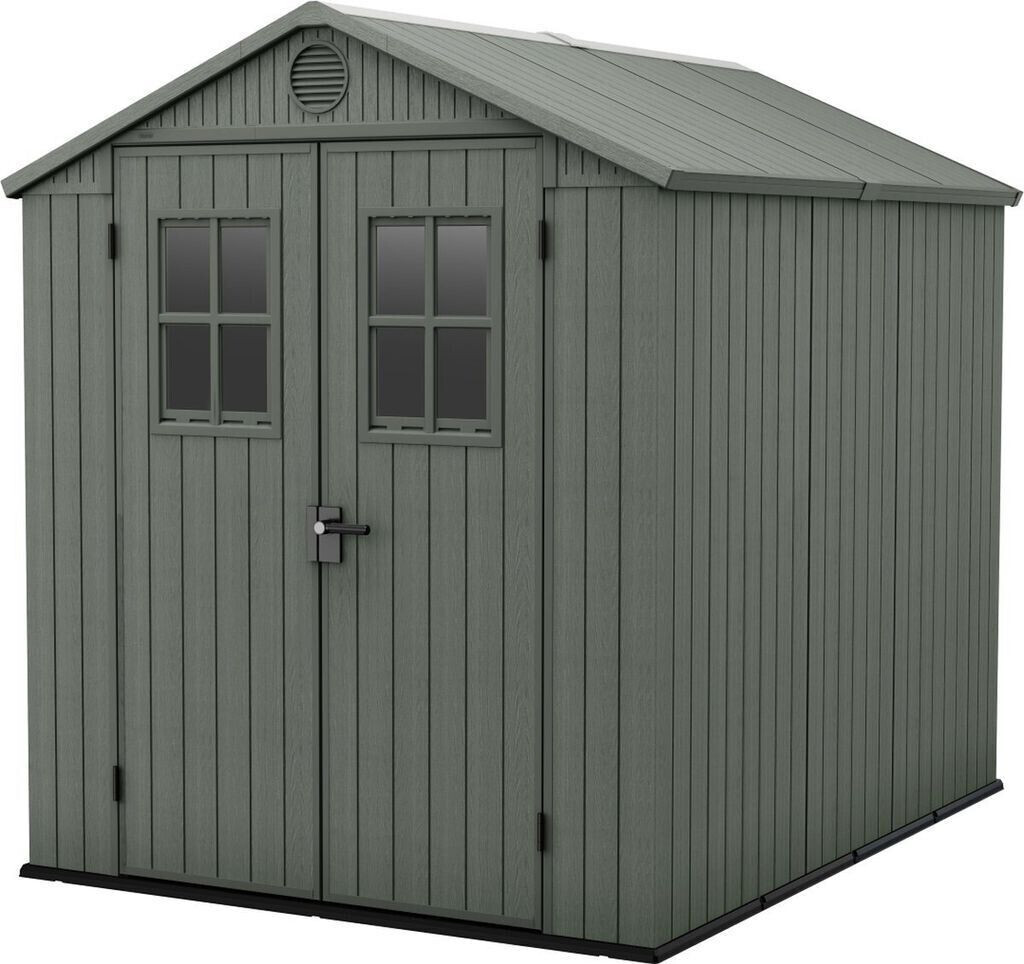 Keter Darwin with front windows 6x8 (190 x 244 cm) green