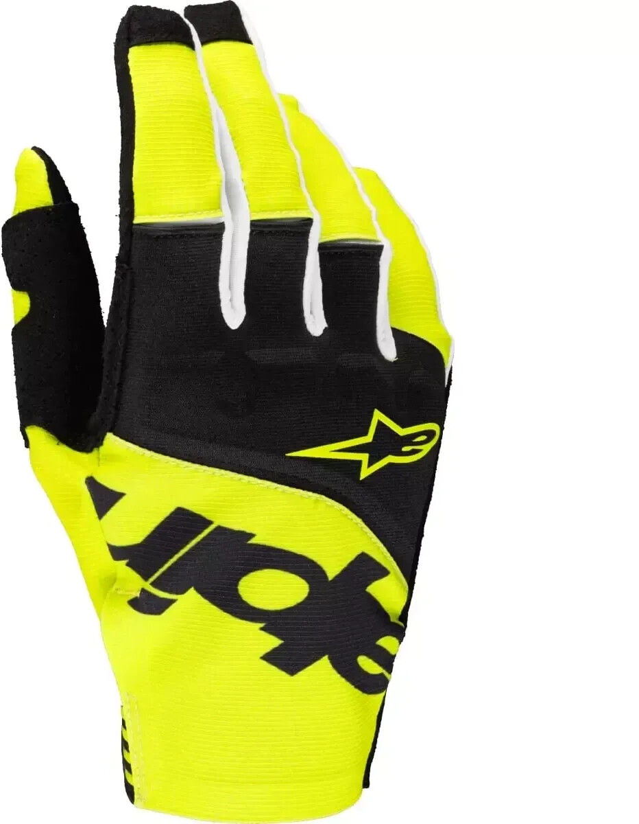 Alpinestars Gants Techstar 2023 noir/jaune fluo