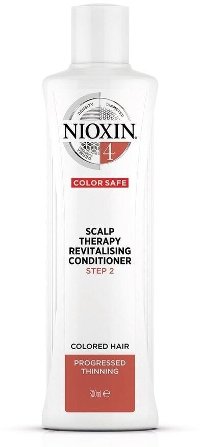 Nioxin System 4 Color Safe Scalp Therapy Revitalizing Conditioner Step 2