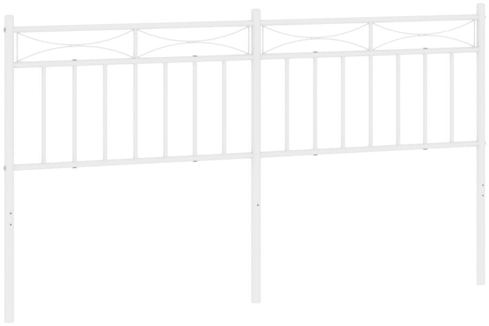 vidaXL Headboard metal 160cm (373775)