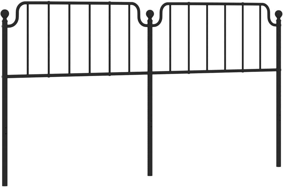 vidaXL Headboard metal 180cm (373923)