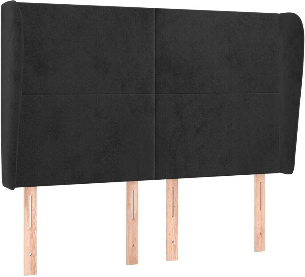 vidaXL Headboard with ears 147x23x118/128cm velvet (3117726)