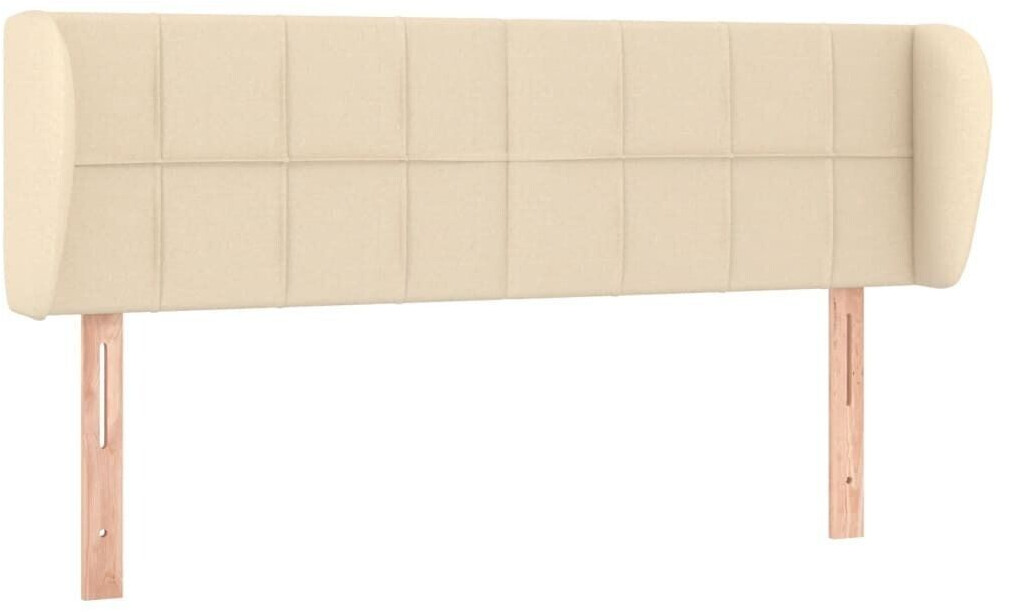 vidaXL Headboard with ears 147x23x78/88cm fabric (3117147)