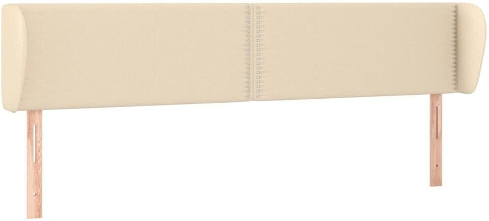 vidaXL Headboard with ears 163x23x78/88cm fabric (3117015)