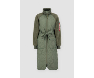 Alpha Industries ALS Teddy Coat wmn 138003 sage green ab 200 00 Preisvergleich bei idealo