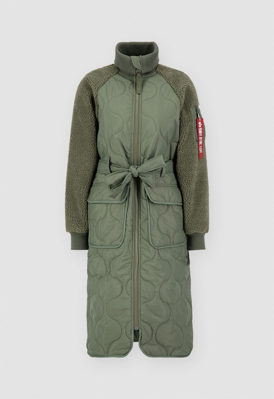 Alpha Industries ALS Teddy Coat wmn (138003) sage green