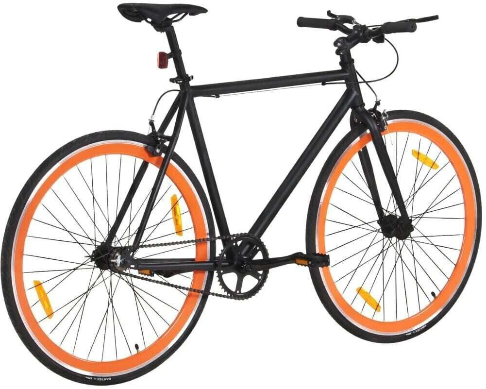vidaXL One Shift 700c black/orange