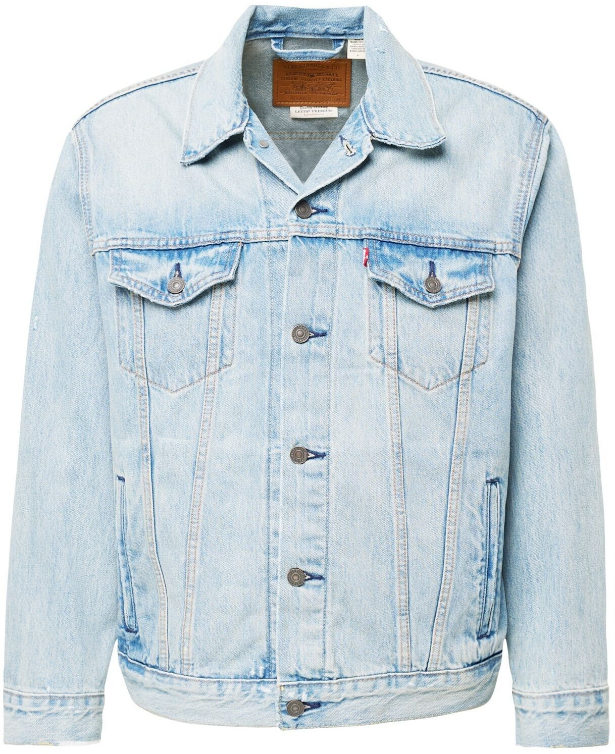 Levi's New Relaxed Fit Trucker Jacket (A5782) huron waves