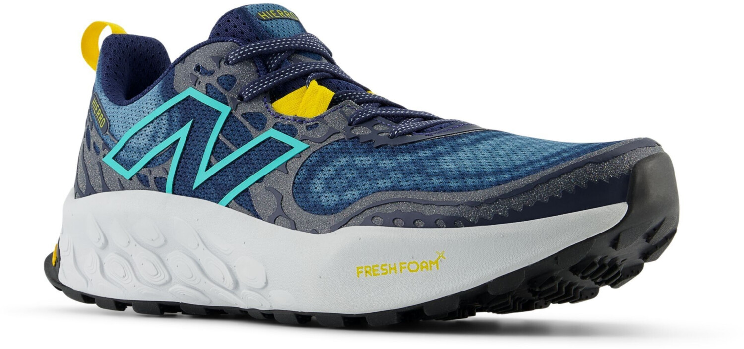 New Balance Fresh Foam X Hierro v8 MTHIERD8 nb navy quartz grey cyber jade au meilleur prix sur idealo