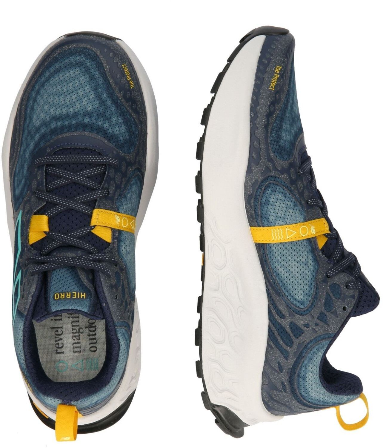New Balance Fresh Foam X Hierro v8 MTHIERD8 nb navy quartz grey cyber jade au meilleur prix sur idealo