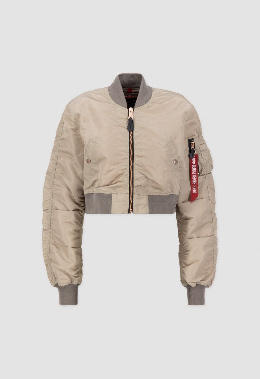 Alpha Industries MA 1 Boxy Bomber Wmn (136008) vintage sand
