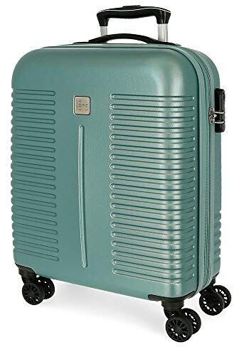 NOBRAND ROLL ROAD India Maleta De Cabina Expandible Adultos Unisex Turquesa 40x55x20 Cms