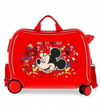Disney Mickey Colour Mayhem Trolley 34L red