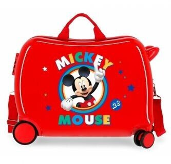 Disney Mickey Circle Trolley 34L red