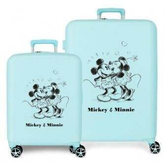Disney Mickey & Minnie Kisses Trolley 55-70 cm 104L 2 units blue