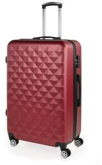 ITACA Cabin trolley 55x38x20 burgundy