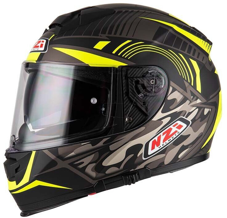 NZI Eurus 2 Duo Full Face Helmet Desert Black/Yellow
