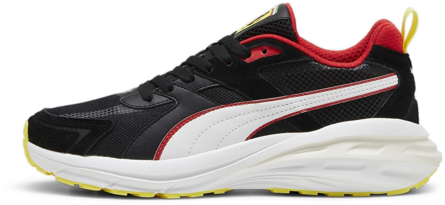 Puma Ferrari Hypnotic Ls Shoes black/white/speed yellow