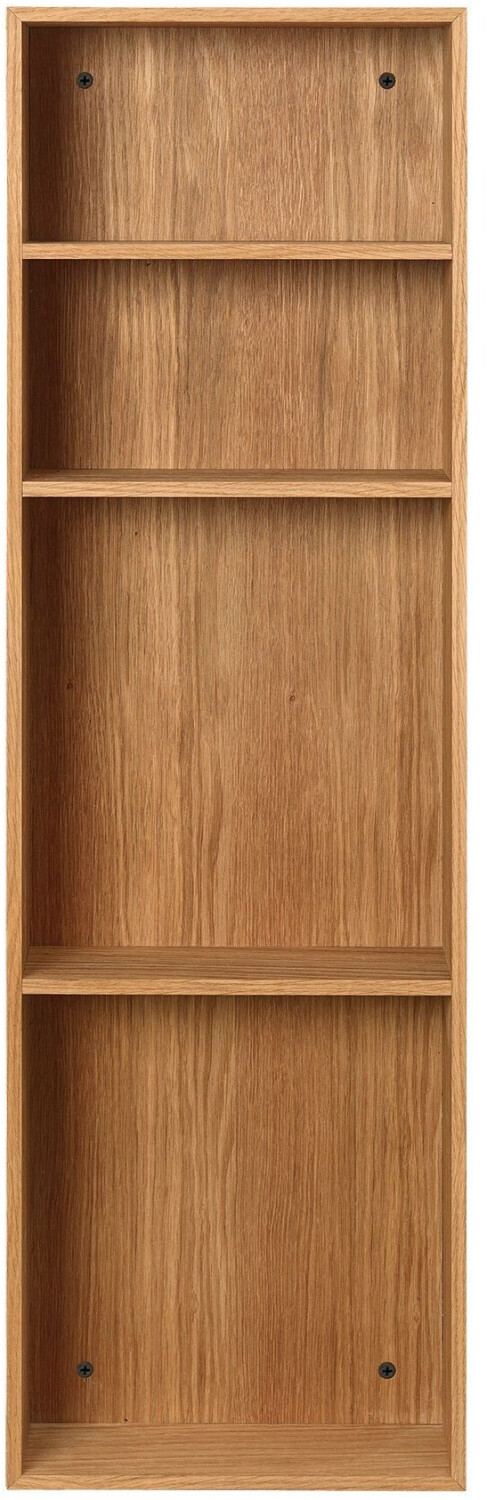ferm LIVING Bon wall shelf upright oiled oak vertical horizontal oak 80x24x9cm