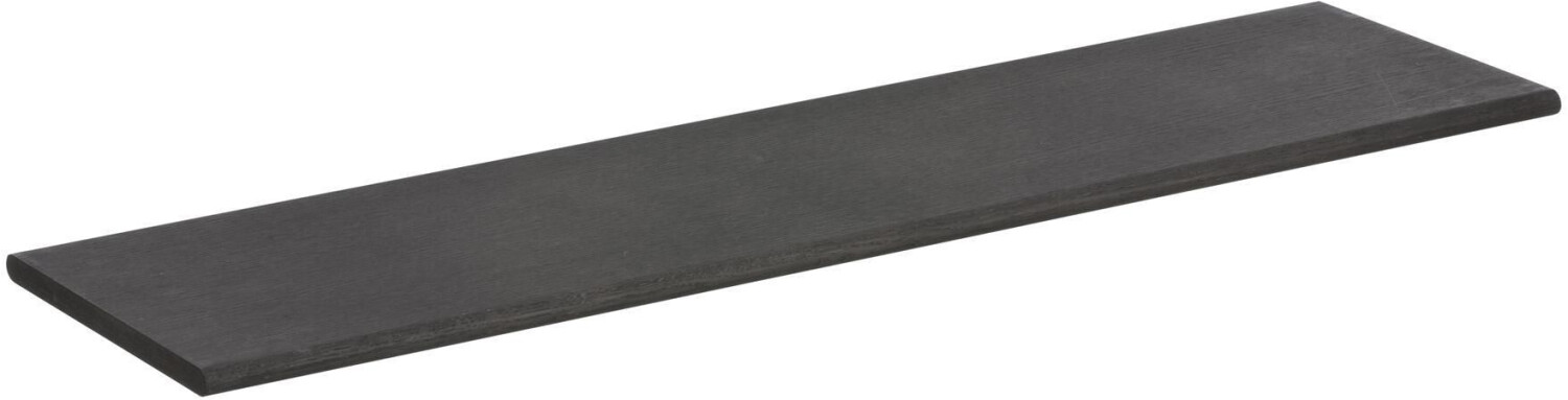 ferm LIVING Shelf black black 85x24x1.5cm
