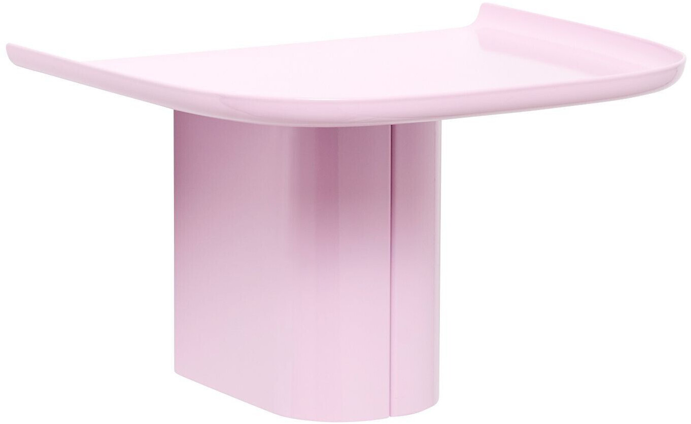 HAY Body wall shelf coat hook pink powder-coated 1 hook pink 35x29x21.5cm