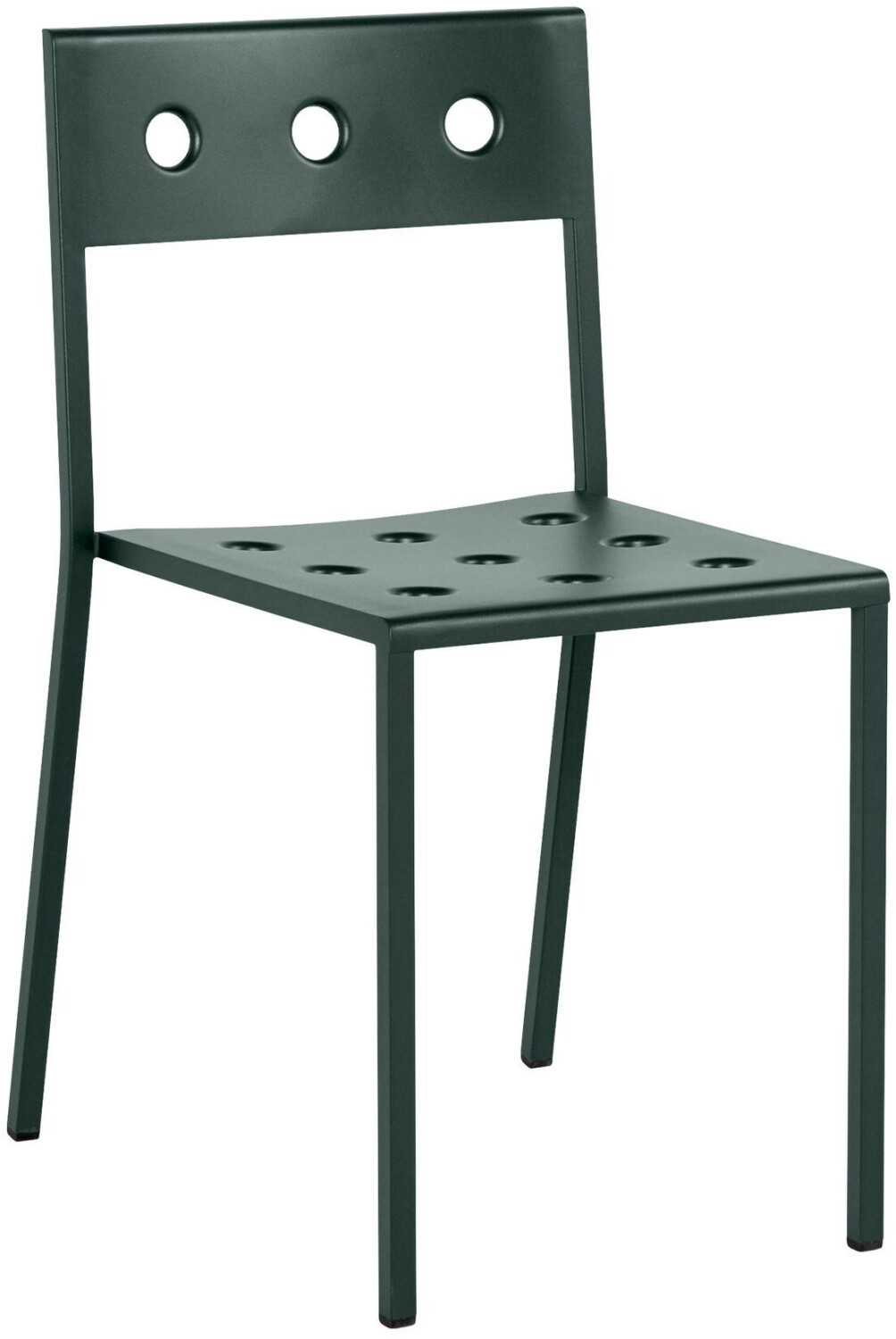HAY Balcony garden chair dark forest powder-coated dark forest 44.5x79x51.5cm