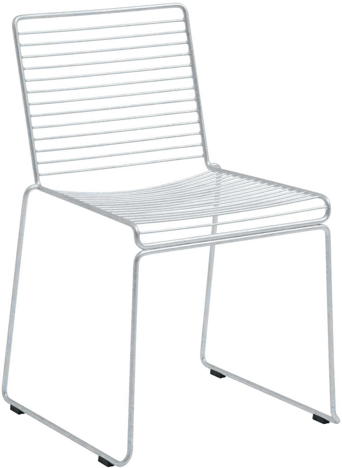 HAY Hee chair hot-dip galvanized suitable for indoor and outdoor use white 47.5x79x50cm