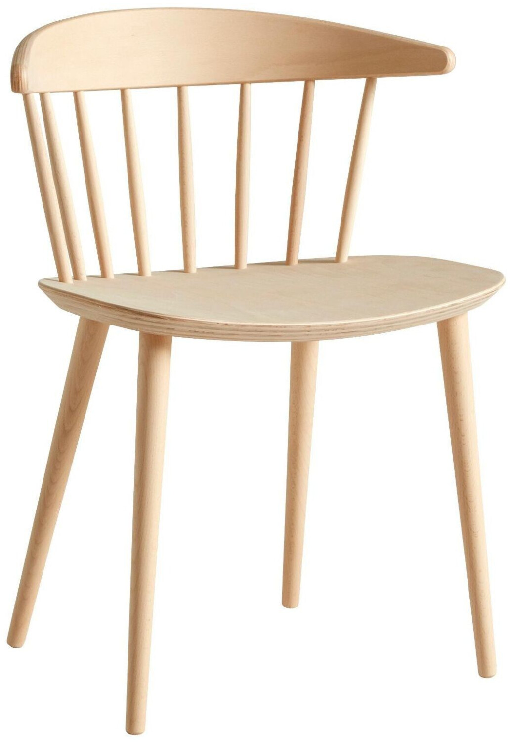 HAY J104 Chair natural beech lacquered water-based natural 57x73x47cm