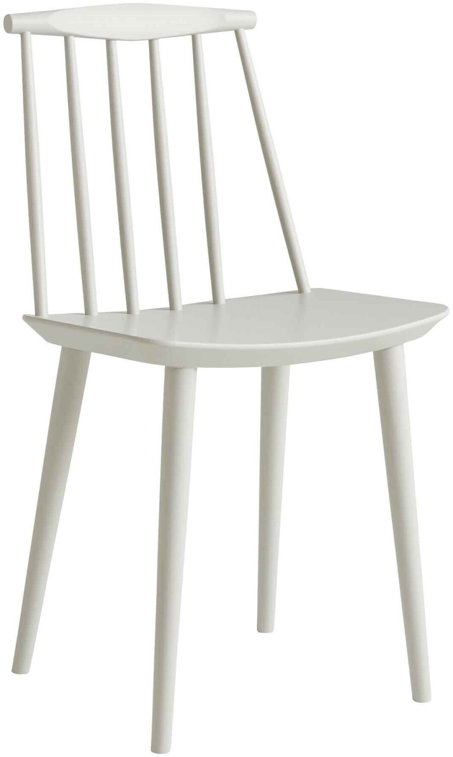 HAY J77 chair beech warm gray lacquered water-based warm gray 43x79x43cm