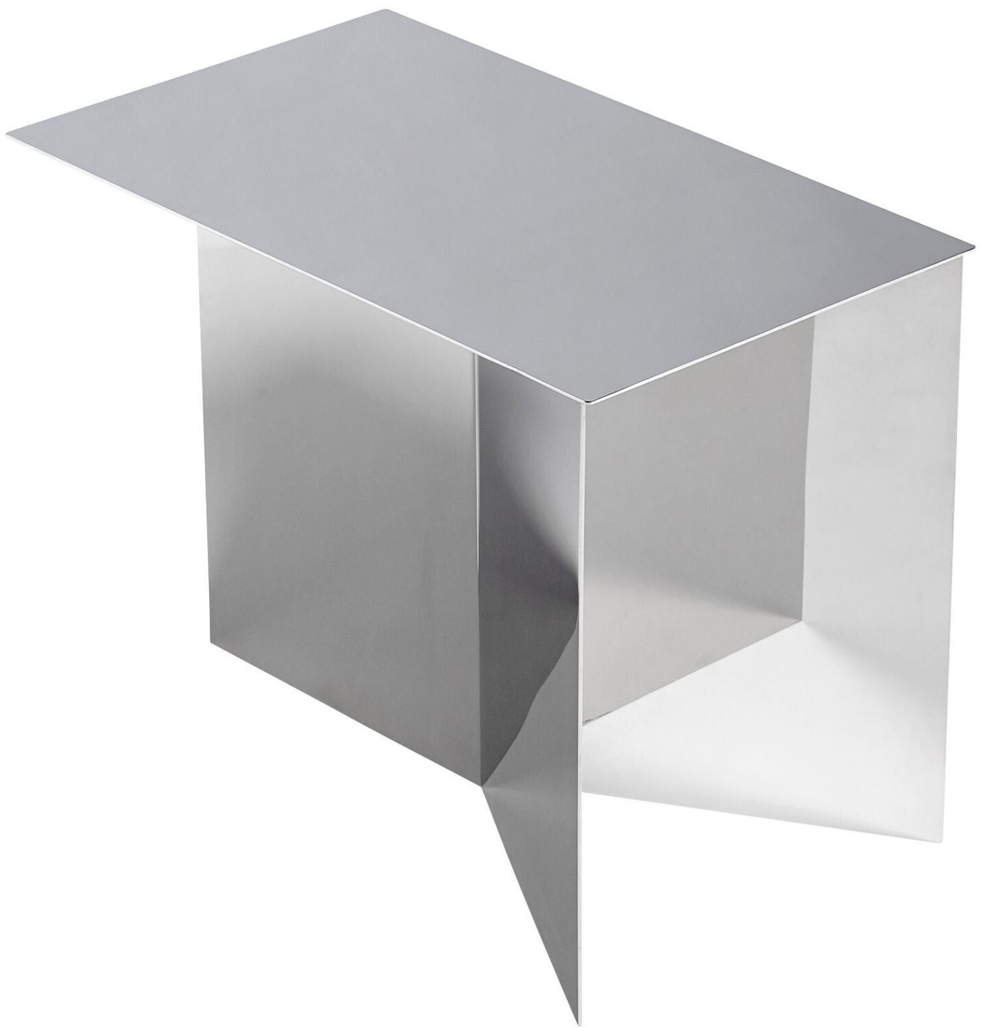 HAY Slit side table elongated mirror 49.3x27.5x35.5cm