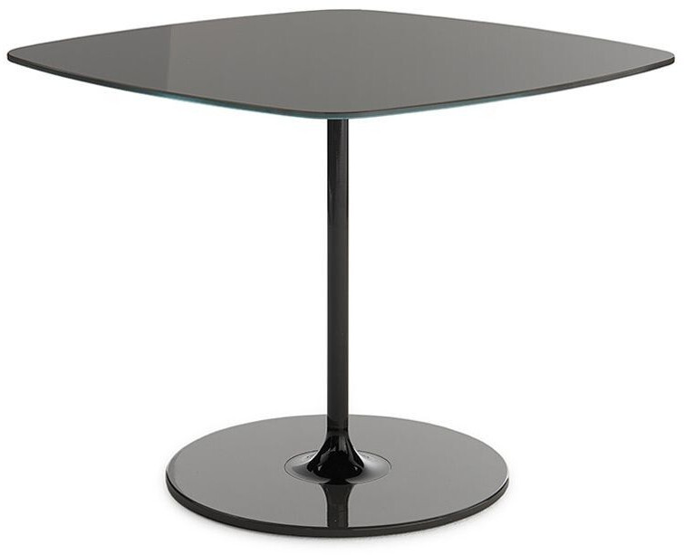 Kartell Thierry Basso side table 40cm black lacquered black lacquered 50x40x50cm