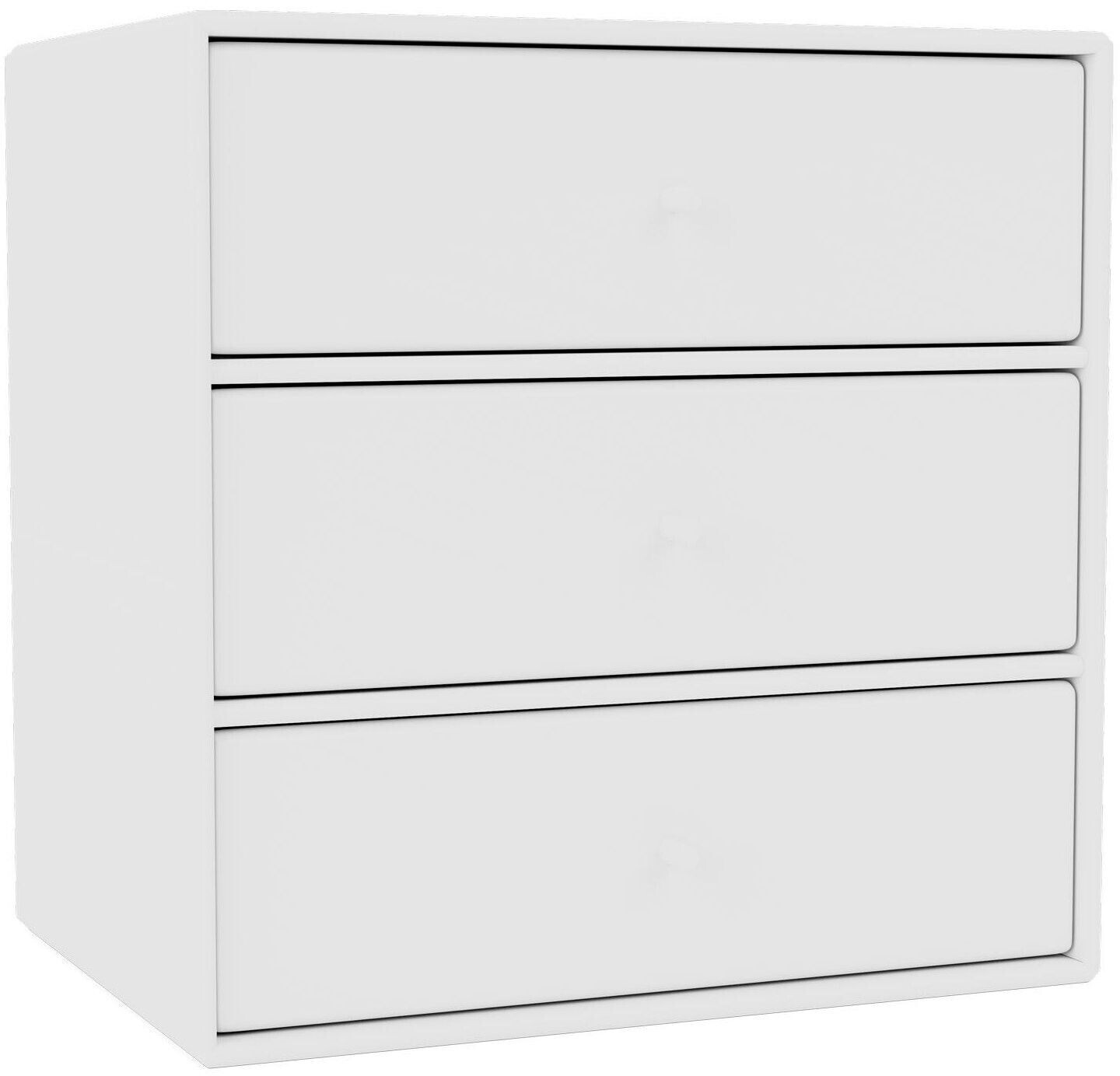 Montana Mini 1007 module drawer compartment white 101 Lacquered white 101 35x35x25cm