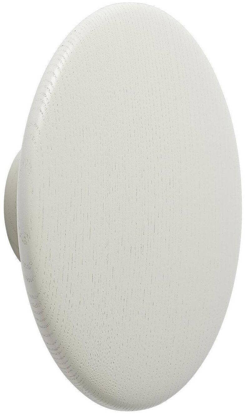 Muuto The Dots coat hook L off-white matt Ø 17cm off-white