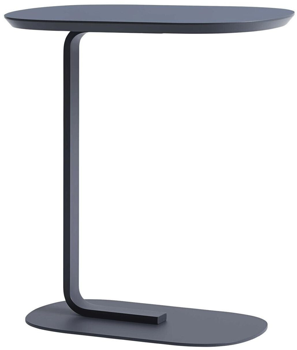 Muuto Relate side table 605cm blue gray blue gray 56.2x34x60.5cm