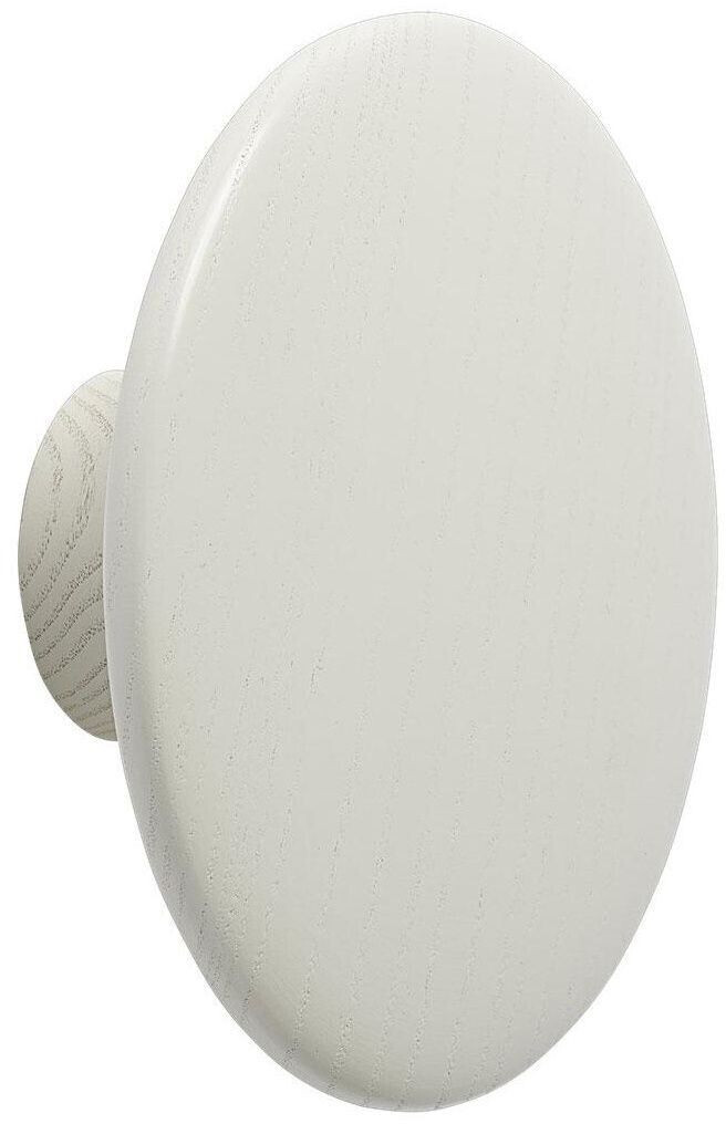 Muuto The Dots coat hook M Ø 13cm off-white matt