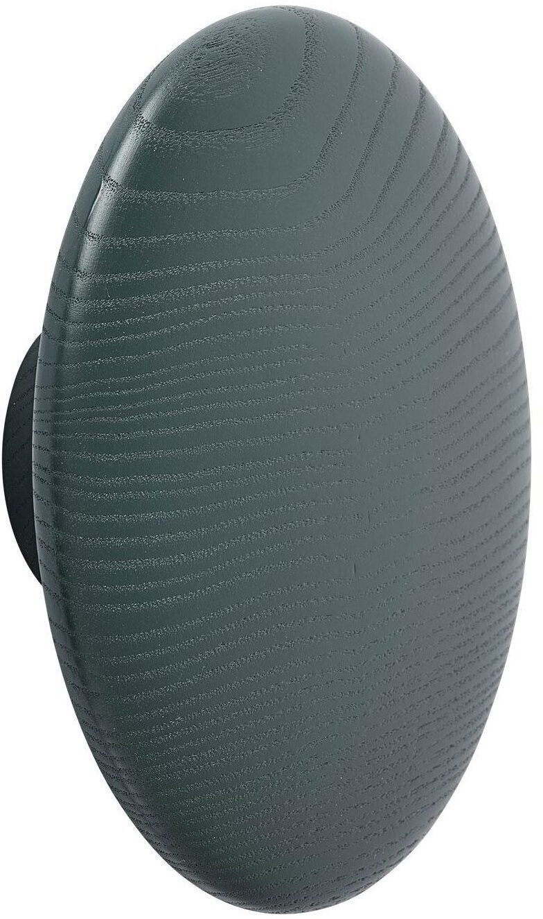 Muuto The Dots coat hook L dark green matt Ø 17cm dark green Ø 17cm