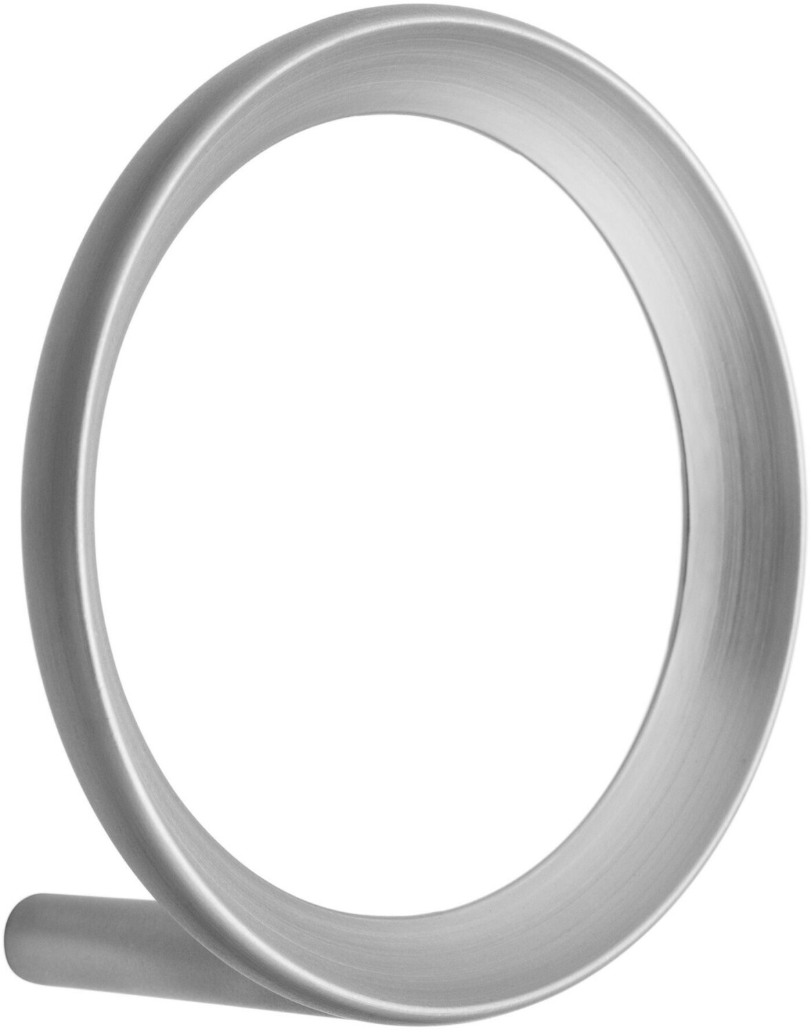 Normann Copenhagen Loop wall hook L brushed zinc Ø 94cm zinc Ø 94cm